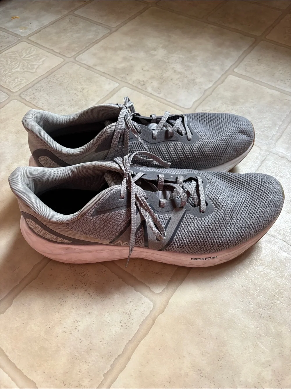 New Balance Fresh Foam Arishi v4 Running Shoes Mens 14 Gray Lightweight Trainer